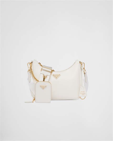 prada white sling